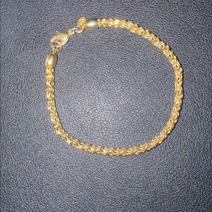 Monet Gold Chain Bracelet